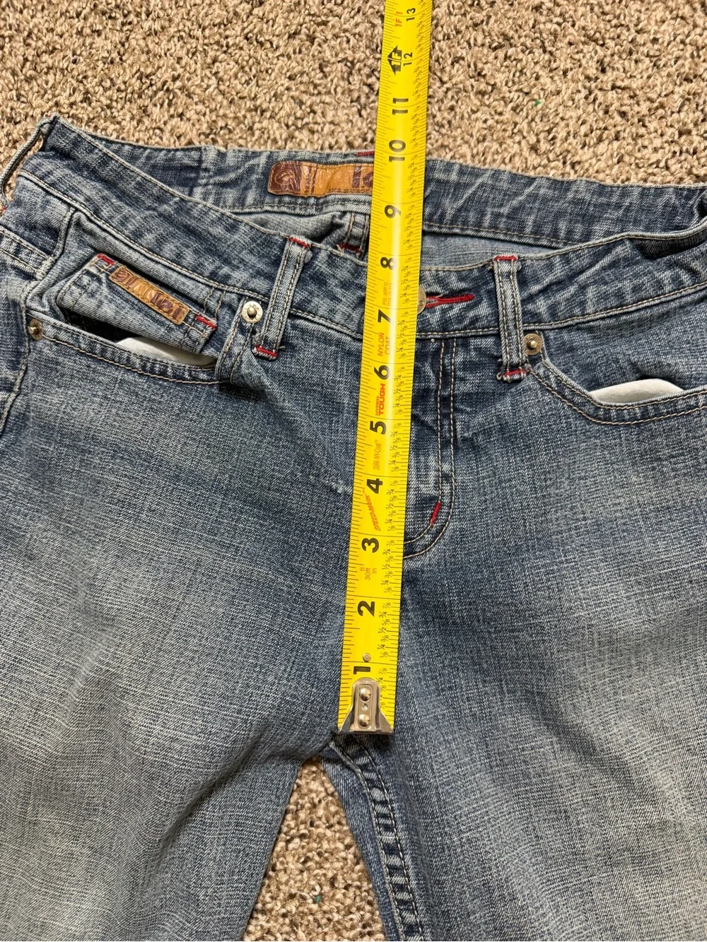lei Light Blue Straight Leg Jeans